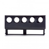 AUTOMETER GAUGE DIRECT FIT,GAUGE PANEL (2-1/16" X5),JEEP WRANGLER 87-95 YJ # 15218