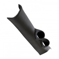 AUTOMETER A-PILLAR, FULL, DUAL, 2-1/16" FOR SILVERADO/SIERRA 14+-#17120