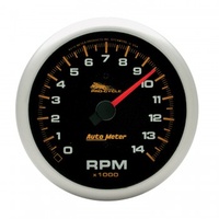 AUTOMETER GAUGE 3-3/4" TACHOMETER,0-14,000 RPM,BLACK,PRO-CYCLE # 19231