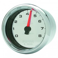 AUTOMETER GAUGE 2-5/8" TACHOMETER,0-8,000 RPM,CHROME,PRO-CYCLE # 19308