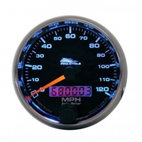 AUTOMETER GAUGE 2-5/8" SPEEDOMETER,0-120 MPH,ELECTRIC,BLACK,PRO-CYCLE # 19340