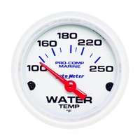 AUTOMETER GAUGE 2-1/16" WATER TEMPERATURE,100-250F,AIR-CORE,MARINE WHITE # 200762