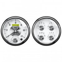 AUTOMETER GAUGE 2 PC. GAUGE KIT,5" QUAD & TACH/SPEEDO,ELECTRIC,240-33 ?,PRESTIGE PEARL # 2008