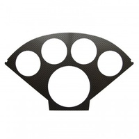 AUTOMETER FACEPLATE FOR #2207, OPTIONAL, CARBON LOOK-#2123