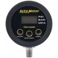 GAUGE HEAD ONLY,TIRE PRESS,50 PSI / 3.45 BAR,RACE DIGI,BACKLIT W/ MEM,PRO-COMP