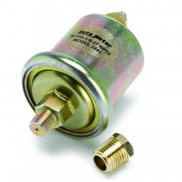 AUTOMETER SENSOR, OIL PRESSURE, 0-80 PSI, 1/8" NPT MALE, FOR SHORT SWEEP ELEC.