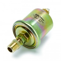 AUTOMETER SENSOR, OIL PRESSURE, 0-100 PSI, 1/8" NPT MALE, FOR SHORT SWEEP ELEC.