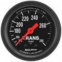 AUTOMETER GAUGE 2-1/16" TRANSMISSION TEMPERATURE,140-280F,MECHANICAL,Z-SERIES # 2615