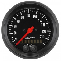 AUTOMETER GAUGE 3-3/8" GPS SPEEDOMETER,0-225 KM/H,Z-SERIES # 2680-M