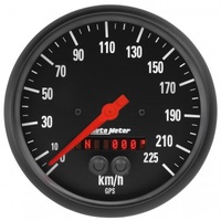 AUTOMETER GAUGE 5" GPS SPEEDOMETER,225 KM/H,Z-SERIES # 2684-M
