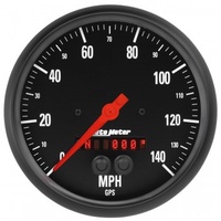 AUTOMETER GAUGE 5" GPS SPEEDOMETER,0-140 MPH,Z-SERIES # 2684