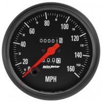 AUTOMETER GAUGE 5" SPEEDOMETER,0-160 MPH,MECHANICAL,Z-SERIES # 2691