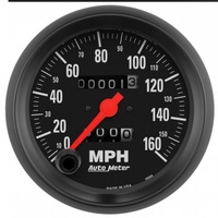 AUTOMETER GAUGE 3-3/8" SPEEDOMETER,0-160 MPH,MECHANICAL,Z-SERIES # 2694