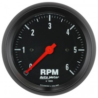 AUTOMETER GAUGE 3-3/8" IN-DASH TACHOMETER,0-6,000 RPM,Z-SERIES # 2695