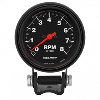 AUTOMETER GAUGE 2-5/8" PEDESTAL TACHOMETER,0-8,000 RPM,Z-SERIES # 2892