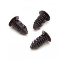 AUTOMETER RATCHET FASTENERS,100 PCS.,BLACK,FOR GAUGE POD / PILLAR INSTALLATION