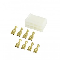 AUTOMETER CONNECTOR, WIRING, 8 TERMINAL, FOR ELEC. IN-DASH TACH OR SPEEDOMETER