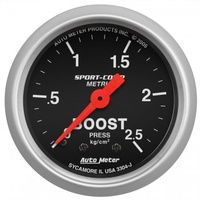 AUTOMETER GAUGE 2-1/16" BOOST/VACUUM,2.5 KG/CM2,MECHANICAL,SPORT-COMP # 3304-J