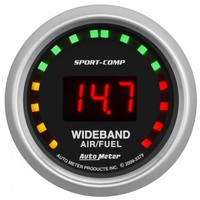AUTOMETER GAUGE 2-1/16" WIDEBAND STREET AIR/FUEL RATIO,10:1-17:1 AFR,SPORT-COMP # 3379