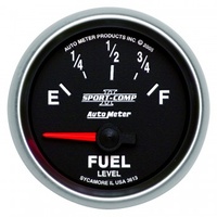 AUTOMETER GAUGE 2-1/16" FUEL LEVEL,0-90 ?,AIR-CORE,SSE,SCII # 3613