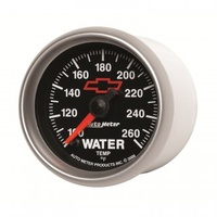 AUTOMETER GAUGE 2-1/16" WATER TEMPERATURE,100-260F,CHEVY RED BOWTIE # 3655-00406