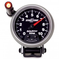 AUTOMETER GAUGE 3-3/4" PEDESTAL TACHOMETER,0-10,000 RPM,SPORT-COMP II # 3690