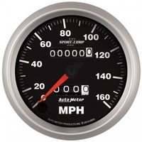 AUTOMETER GAUGE 3-3/8" SPEEDOMETER,0-160 MPH,MECHANICAL,SPORT-COMP II # 3693