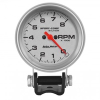 AUTOMETER GAUGE 2-5/8" PEDESTAL TACHOMETER,0-8,000 RPM,ULTRA-LITE # 3707-SP
