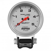 AUTOMETER GAUGE 2-5/8" PEDESTAL TACHOMETER,0-5,000 RPM,DIESEL,ULTRA-LITE # 3788-SP