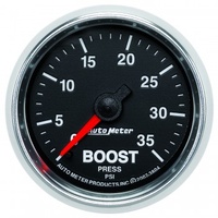 AUTOMETER GAUGE 2-1/16" BOOST,0-35 PSI,MECHANICAL,GS # 3804