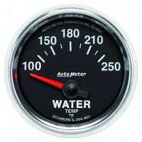 AUTOMETER GAUGE 2-1/16" WATER TEMPERATURE,100-250F,AIR-CORE,GS # 3837