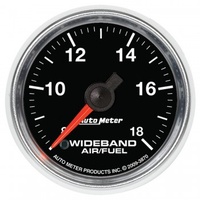 AUTOMETER GAUGE 2-1/16" WIDEBAND AIR/FUEL RATIO,ANALOG,8:1-18:1 AFR,GS # 3870