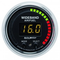 AUTOMETER GAUGE 2-1/16" WIDEBAND PRO AIR/FUEL RATIO,6:1-20:1 AFR,GS # 3878