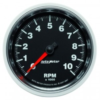 AUTOMETER GAUGE 3-3/8" IN-DASH TACHOMETER,0-10,000 RPM,GS # 3897