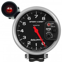AUTOMETER GAUGE 5" PEDESTAL TACHOMETER,0-8,000 RPM,SPORT-COMP # 3905