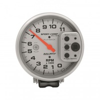 AUTOMETER GAUGE 5" PEDESTAL PLAYBACK TACHOMETER,0-11,000 RPM,ULTRA-LITE # 3965-SP