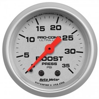 AUTOMETER GAUGE 2-1/16" BOOST,0-35 PSI,MECHANICAL,ULTRA-LITE # 4304-SP
