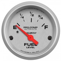 AUTOMETER GAUGE 2-1/16" FUEL LEVEL,0-90 ?,AIR-CORE,GM,SSE,ULTRA-LITE # 4314-SP