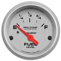 AUTOMETER GAUGE 2-1/16" FUEL LEVEL,240-33 ?,AIR-CORE,SSE,ULTRA-LITE # 4316-SP