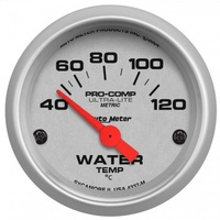 AUTOMETER GAUGE 2-1/16" WATER TEMPERATURE,40-120C,AIR-CORE,ULTRA-LITE # 4337-M-SP