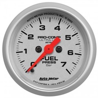 AUTOMETER GAUGE 2-1/16" FUEL PRESSURE,0-7 BAR,STEPPER MOTOR,ULTRA-LITE # 4363-M-SP