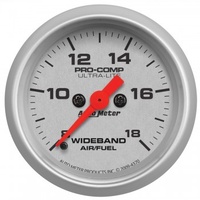 AUTOMETER GAUGE 2-1/16" WIDEBAND AIR/FUEL RATIO,ANALOG,8:1-18:1 AFR,ULTRA-LITE # 4370-SP