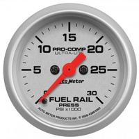 AUTOMETER GAUGE 2-1/16" FUEL RAIL PRESSURE,0-30K PSI,STEPPER MOTOR,ULTRA-LITE # 4386-SP