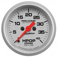 AUTOMETER GAUGE 2-1/16" HPOP PRESSURE,0-4K PSI,STEPPER MOTOR,ULTRA-LITE # 4396-SP