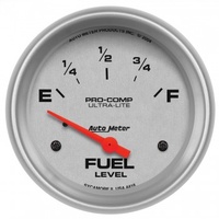 AUTOMETER GAUGE 2-5/8" FUEL LEVEL,240-33 ?,AIR-CORE,SSE,ULTRA-LITE # 4416-SP