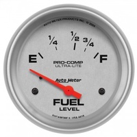 AUTOMETER GAUGE 2-5/8" FUEL LEVEL,16-158 ?,AIR-CORE,ULTRA-LITE # 4418-SP