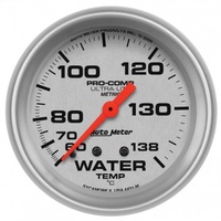 AUTOMETER GAUGE 2-5/8" WATER TEMPERATURE,60-140C,MECHANICAL,,ULTRA-LITE # 4431-M-SP