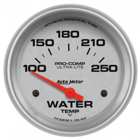 AUTOMETER GAUGE 2-5/8" WATER TEMPERATURE,100-250F,AIR-CORE,ULTRA-LITE # 4437-SP