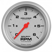 AUTOMETER GAUGE 3-3/8" IN-DASH TACHOMETER,0-6,000 RPM,ULTRA-LITE # 4475-SP