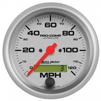 AUTOMETER GAUGE 3-3/8" SPEEDOMETER,0-120 MPH,ELECTRIC,ULTRA-LITE # 4487-SP